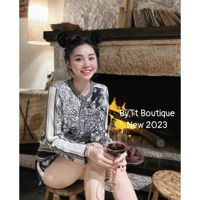 Sét áo khoác len và quần hàng quảng châu cao cấp oversize