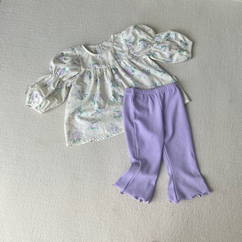 Quần legging loe thời trang cho bé