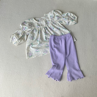 Quần legging loe thời trang cho bé