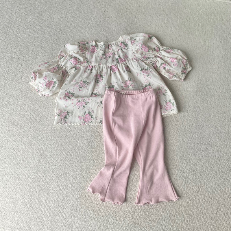 Quần legging loe thời trang cho bé