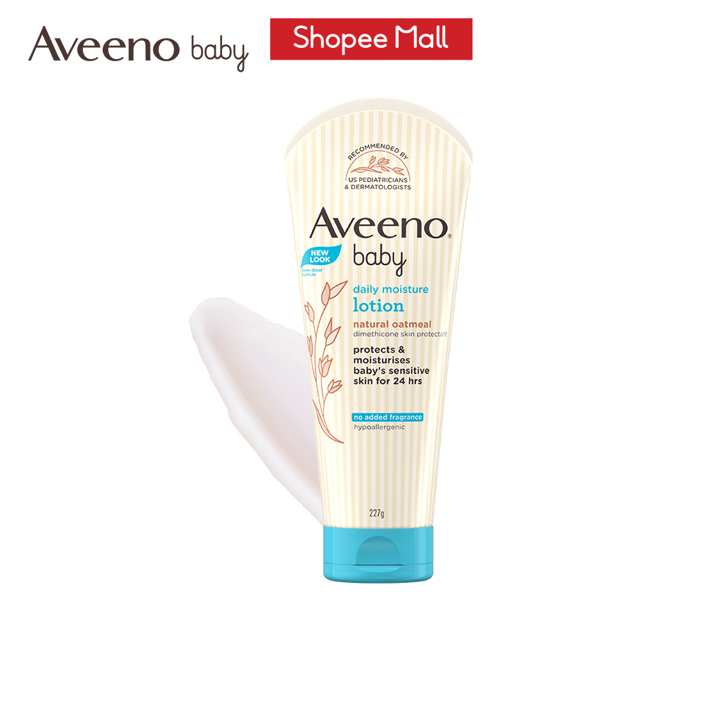 Sữa dưỡng thể hàng ngày Aveeno Baby Daily Moisture Lotion 227g