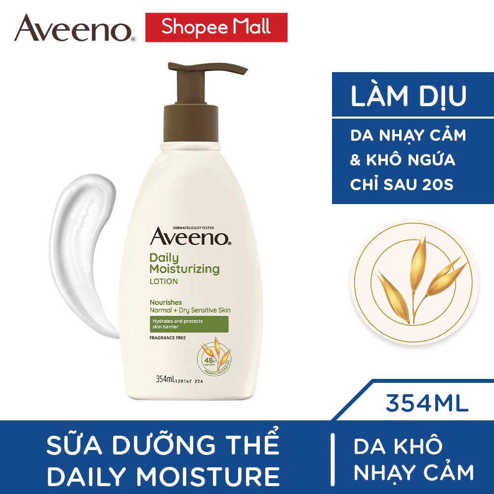 Sữa dưỡng thể Aveeno giữ ẩm hàng ngày 354ml - 101016748