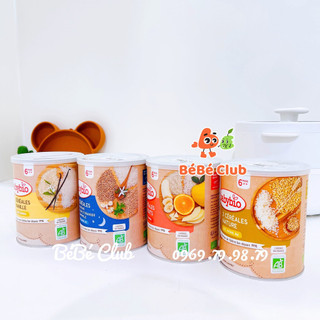 Bột Ăn Dặm Pha Sữa Hữu Cơ Babybio 6M+ (220g)