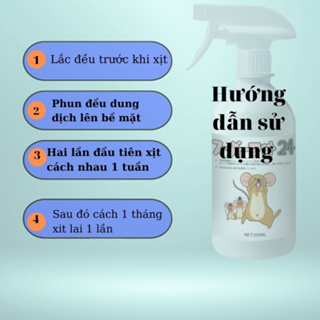 Chính hãng - Chai Xịt Đuổi Chuột SAMURAI CARE Cho Xe Hơi, Ô Tô