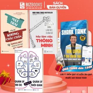 Bộ 3 cuốn sách làm thức tỉnh trí tuệ - tư duy ngược: khác biệt tạo nên sự đột phá - bizbooks