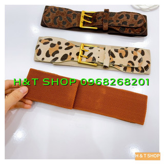 Thắt lưng váy da beo