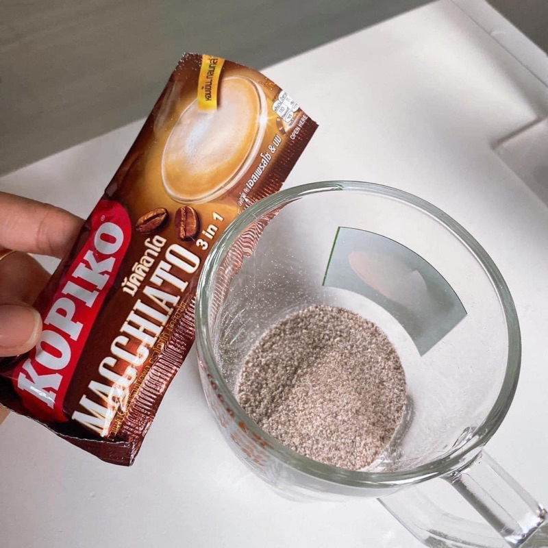 1 Bịch Cà Phê KOPIKO MACCHIATO 20 Gói 480gr Thái Lan
