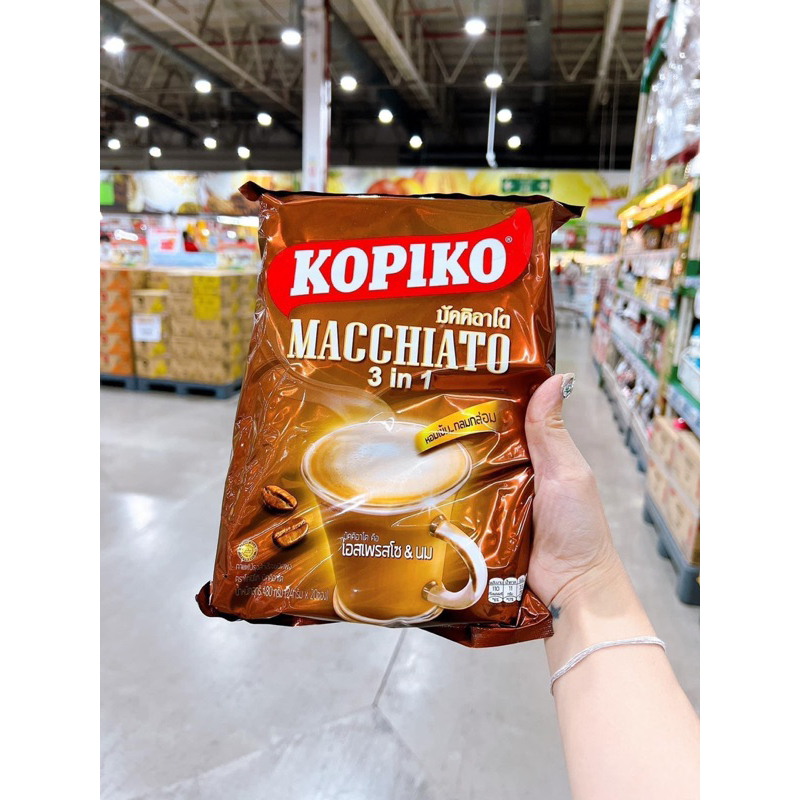 1 Bịch Cà Phê KOPIKO MACCHIATO 20 Gói 480gr Thái Lan