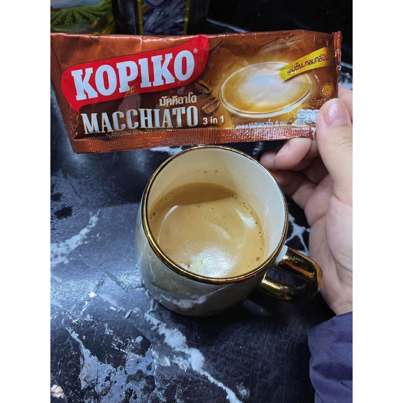 1 Bịch Cà Phê KOPIKO MACCHIATO 20 Gói 480gr Thái Lan