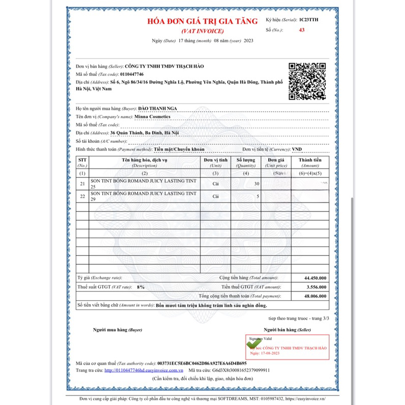 SON TINT BÓNG ROMAND JUICY LASTING TINT