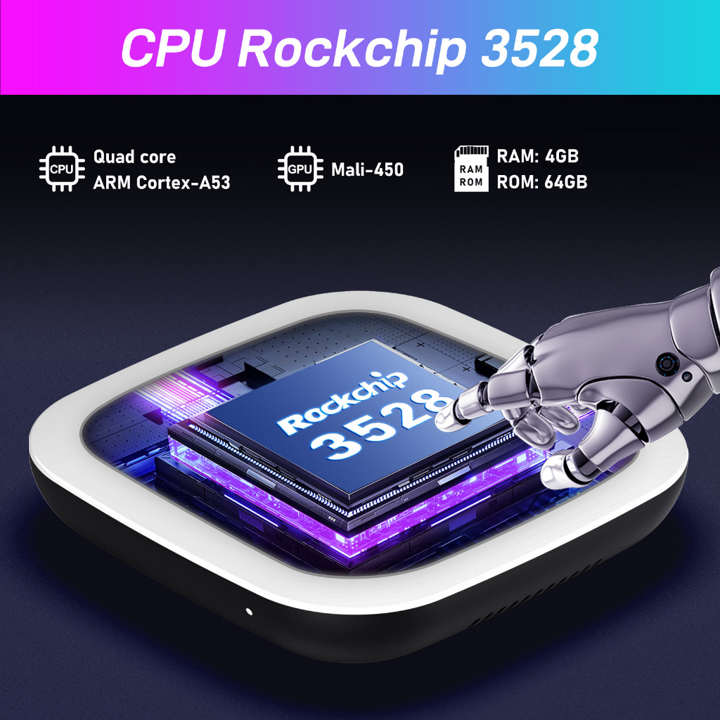 Android tv box cao cấp chip xử lý nhanh có tìm kiếm giọng nói hình ảnh lên đến 8k ultra HD bảo hành 12 tháng H96max M2