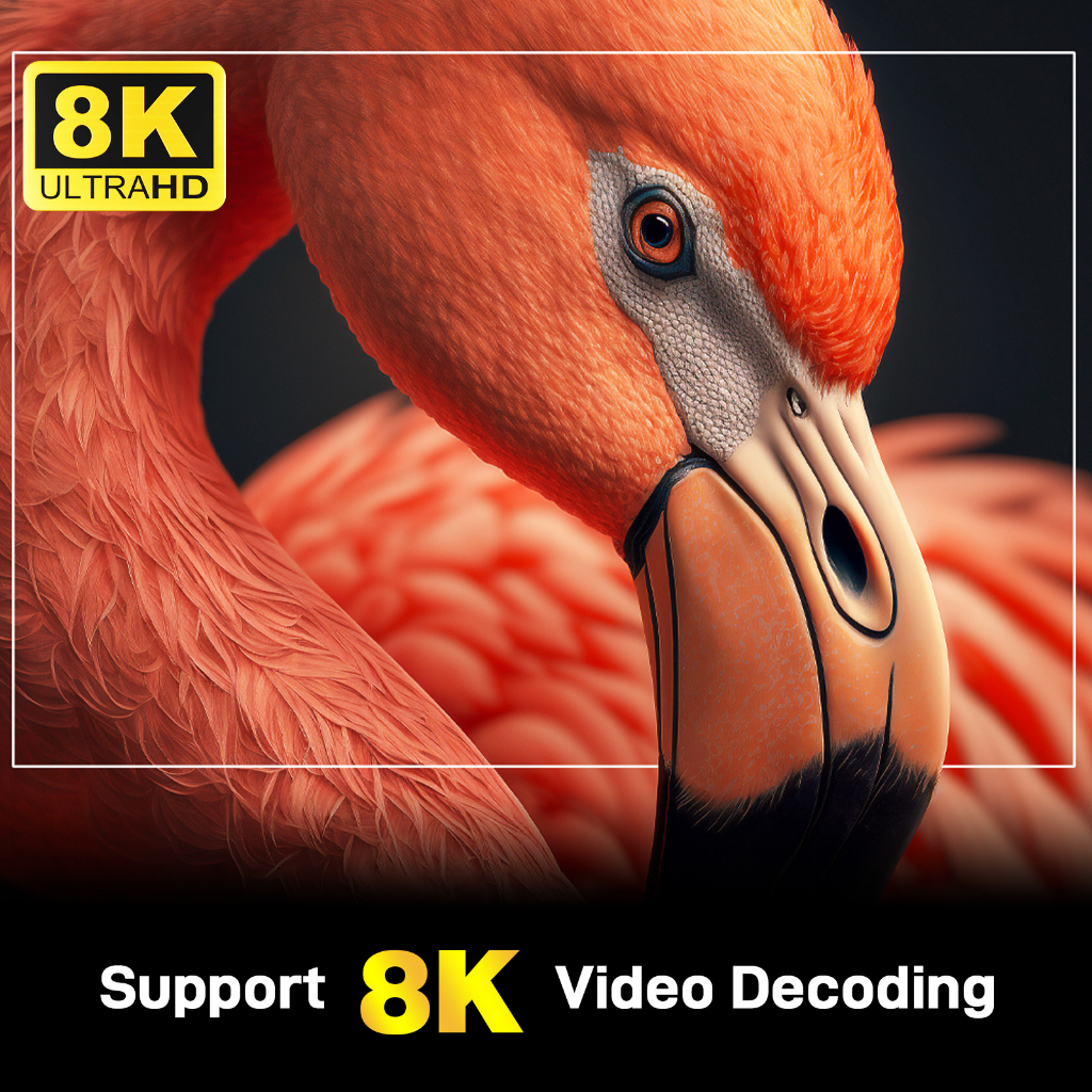 Android tv box cao cấp chip xử lý nhanh có tìm kiếm giọng nói hình ảnh lên đến 8k ultra HD bảo hành 12 tháng H96max M2