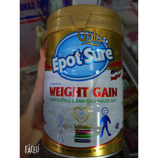 Sữa tăng cân dành cho trẻ suy dinh dưỡng Weight Gain Epot sure 900g