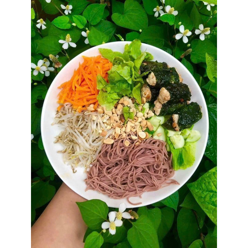 Bún Gạo Lứt Hoàng minh siêu ngon, ăn kiêng ăn Healthy Gói 500g