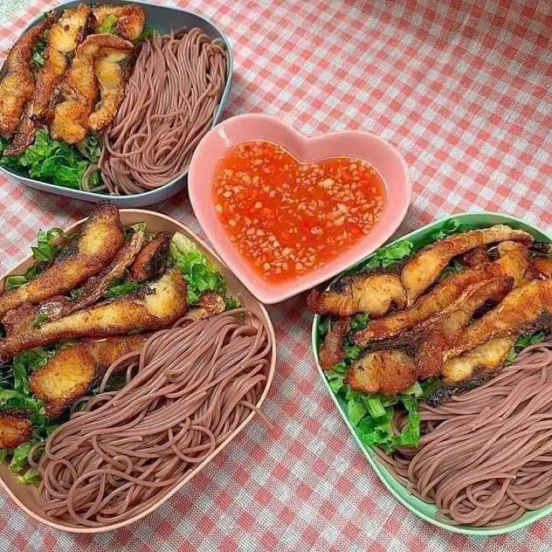 Bún Gạo Lứt Hoàng minh siêu ngon, ăn kiêng ăn Healthy Gói 500g