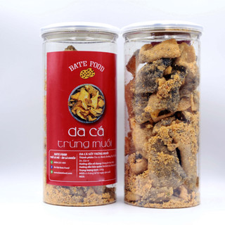 Da Cá Trứng Muối 250g Giòn Rụm Thơm Ngon I Đồ Ăn Vặt Bate Food
