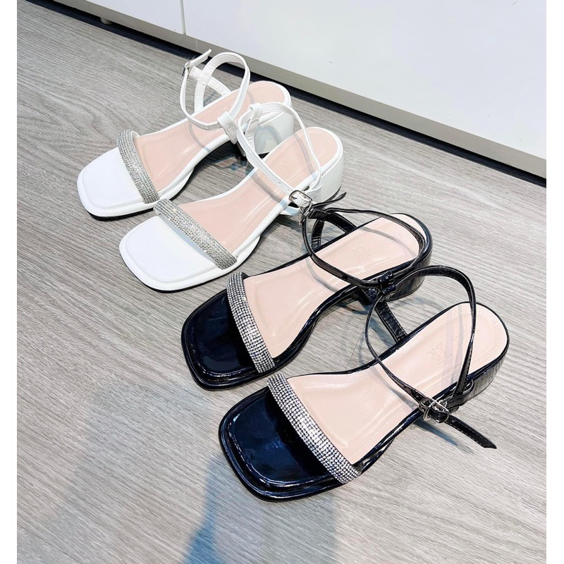 Giày quai ngang đá bigsize, size 40-44 [Hàng đặt không sẵn]