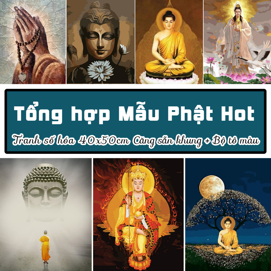 Tranh Tô Màu Phật Giáo