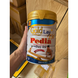 Sữa goldlay pedia kid cho trẻ biếng ăn, chậm tăng cân trên 1 tuổi lon 900g