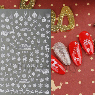 🌲[Noel ] 🎄Sticker Dán Móng Mẫu Noel Mới🌲Stick Dán 3D Cao Cấp