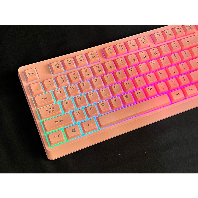 Bàn phím + chuột Gaming Tomato S100 - Hồng