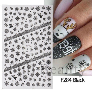 🌲[Noel ] 🎄Sticker Dán Móng Mẫu Noel Mới🌲Stick Dán 3D Cao Cấp