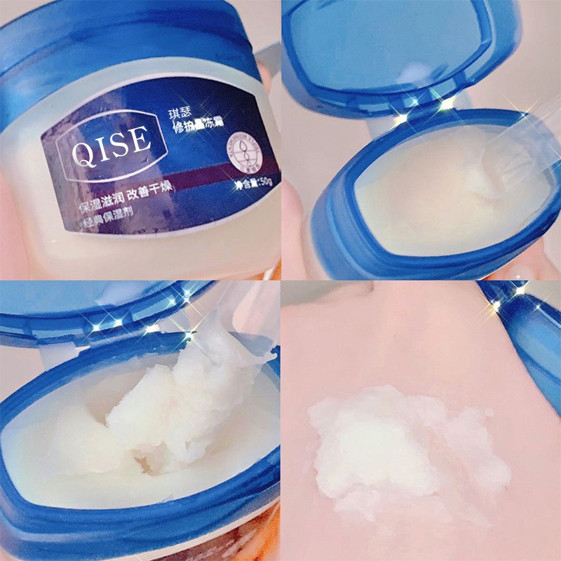 Sáp dưỡng da vaselin QISE 49g USA dưỡng mặt face môi chân tay, chống nứt nẻ khô da , khô môi mùa đông hanh