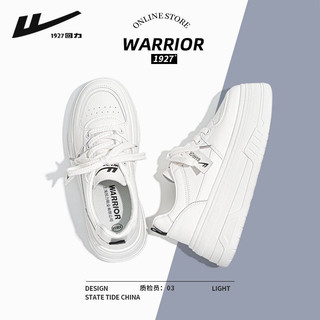 Giày thể thao nữ Warrior đế độn 6 cm Phong cách Hàn Quốc sẵn 36