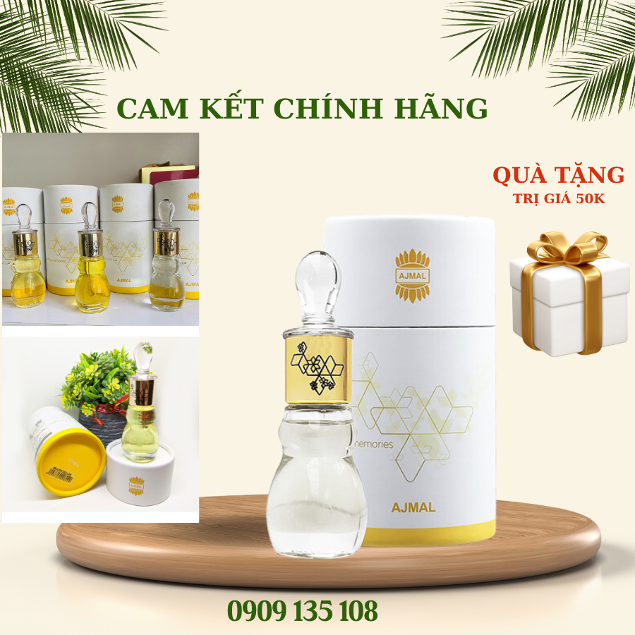 Tinh dầu nước hoa Dubai ajmal đủ mùi hương TỰ CHỌN MÙI HƯƠNG