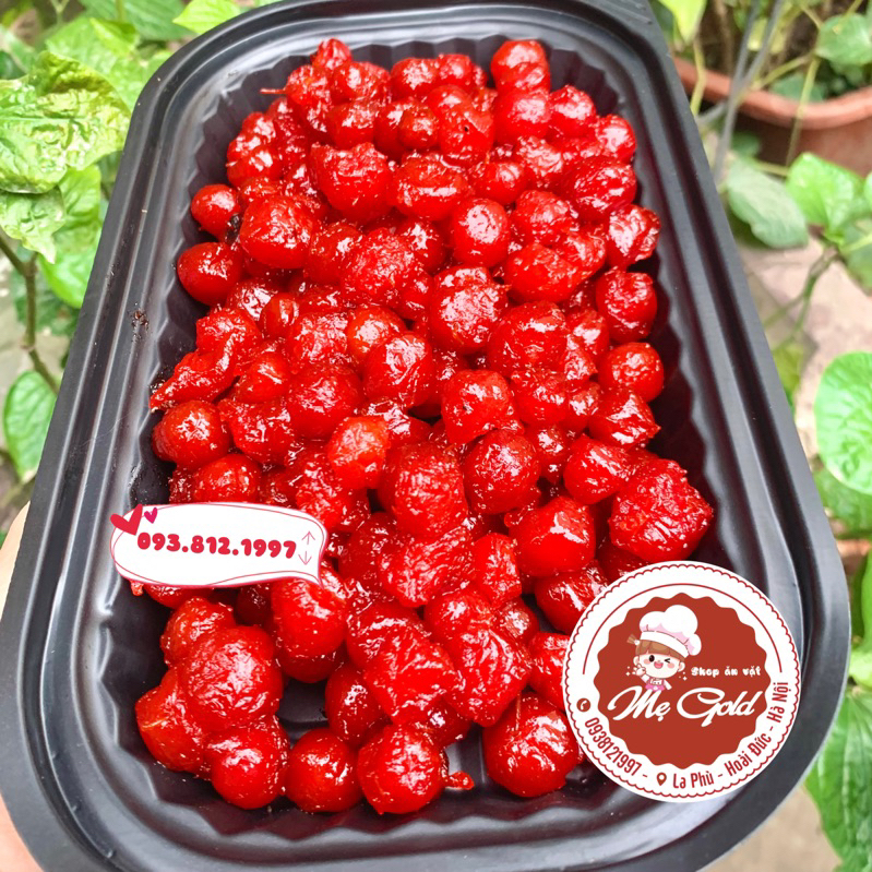 Ô mai/mứt sơ ri  chua ngọt