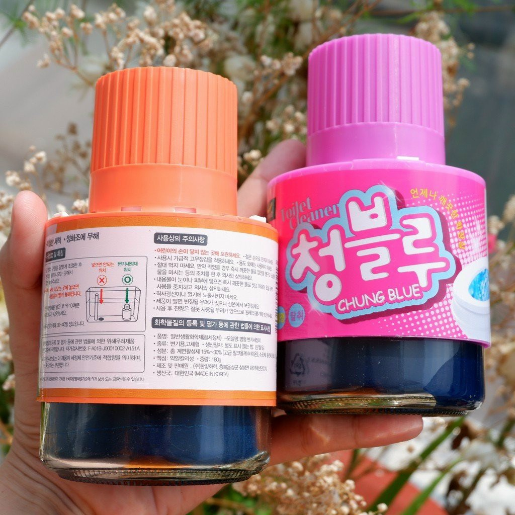 Cốc thả bồn cầu Blue Hàn Quốc ( Hàng nhập chính hãng)