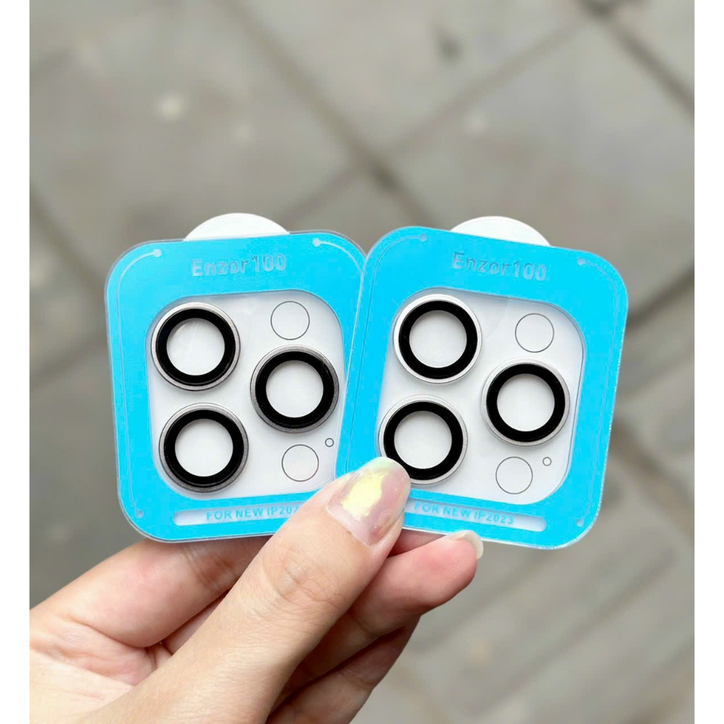 Bộ dán 3 mắt Kuzoom Phủ PVD 2 tầng bảo vệ Lens Camera cho IPhone 15 Pro,15 Pro max