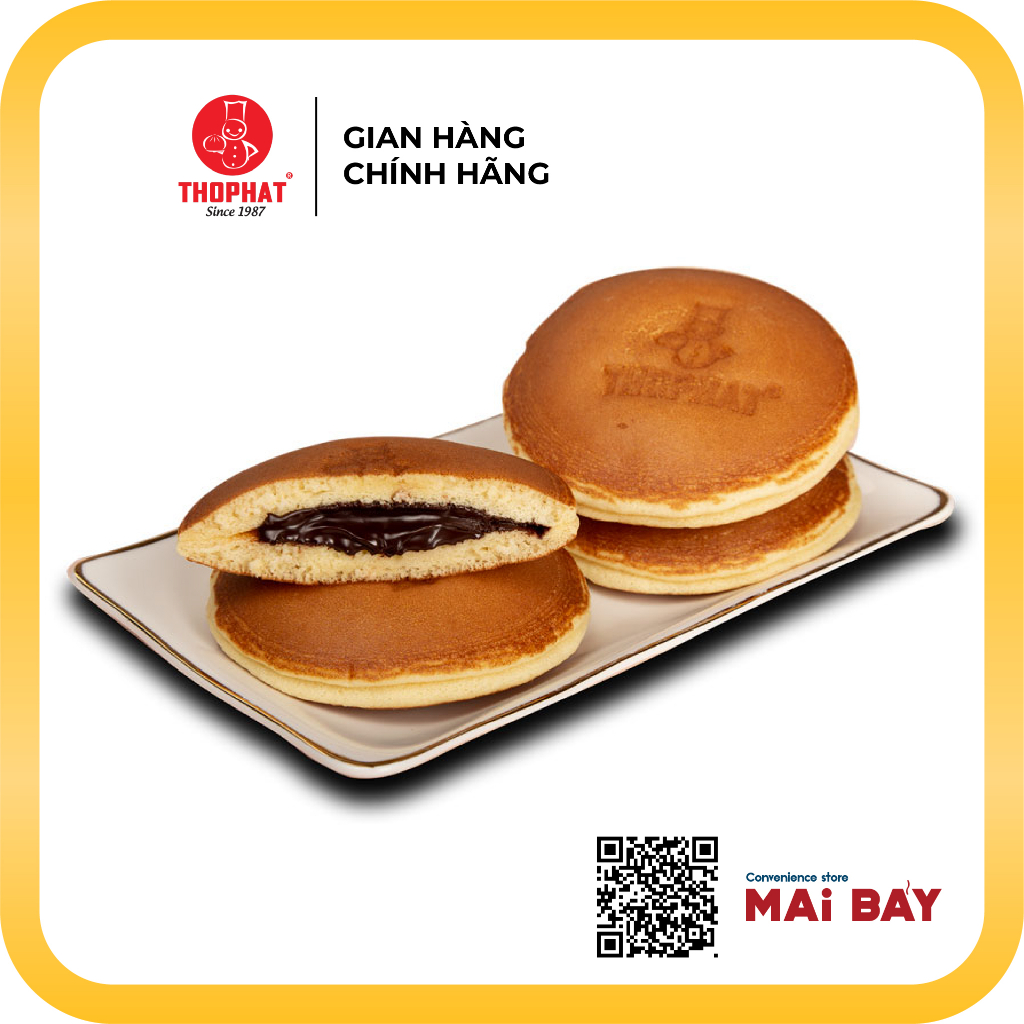 CHÍNH HÃNG Bánh Đô-Ra-Ya-Ki Nhân Sô-cô-la THỌ PHÁT FOOD 50g