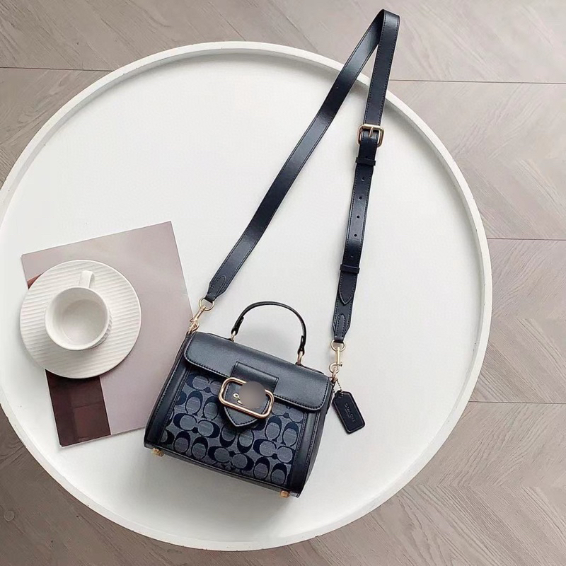 Túi coach morgan màu mới đeo chéo