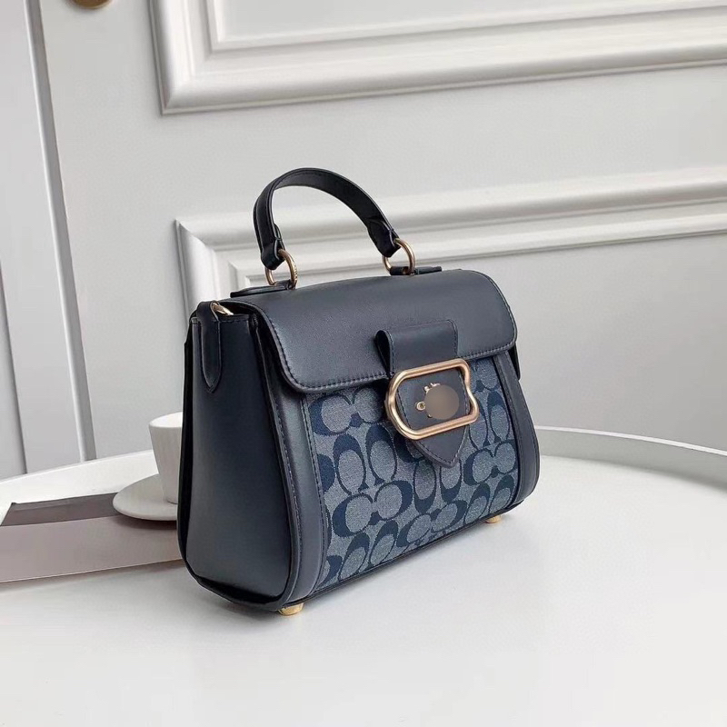 Túi coach morgan màu mới đeo chéo