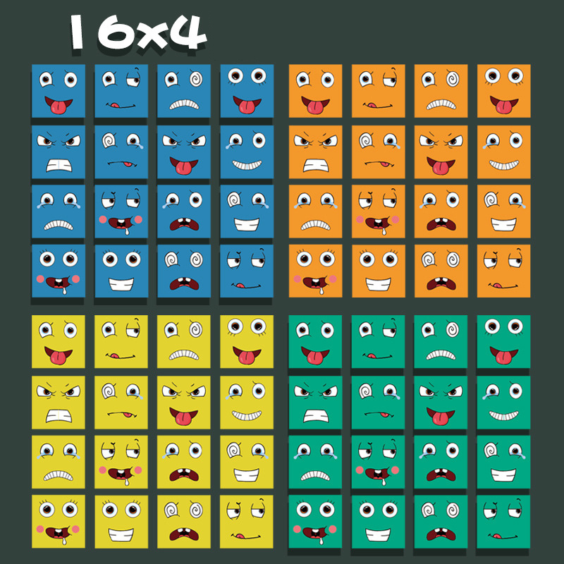 Đồ Chơi Rubik Thay Đổi Cảm Xúc Khuôn Mặt win Ghép Hình Gỗ, Phát Triển Trí Tuệ, Phản Xạ, Tăng Cường Trí Thông Minh Cho Bé