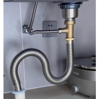 Bộ xả chậu rửa chén bát đơn 1 hố inox