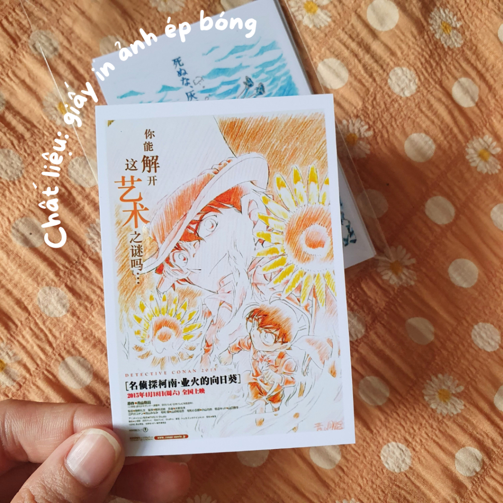 Set hình Conan Movie, WPS - Sản phẩm handmade của Penguin House