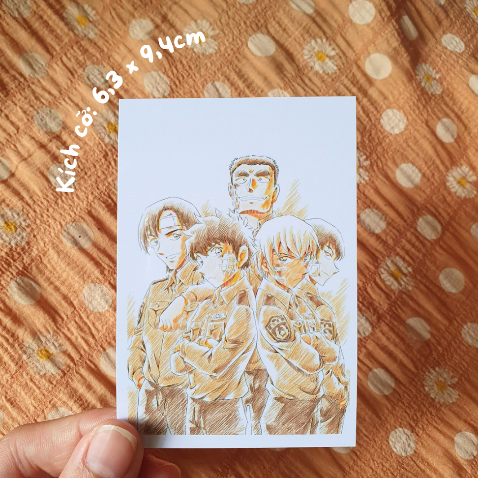 Set hình Conan Movie, WPS - Sản phẩm handmade của Penguin House