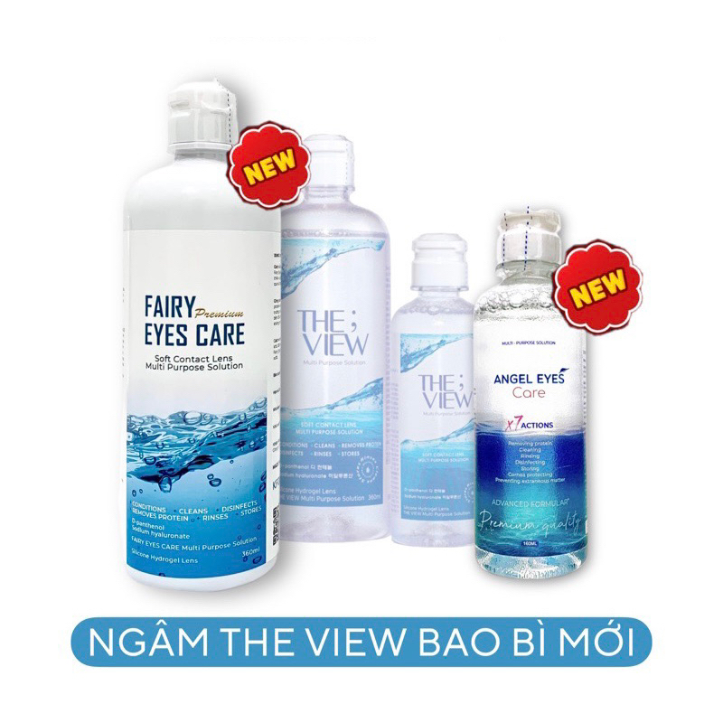 Nước ngâm cao cấp cho lens THE VIEW Hàn Quốc