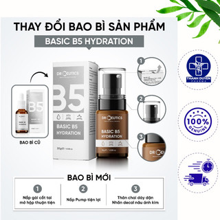 Tinh chất B5 Basic Hydratione 5% DrCeutics Cho Da Dầu Mụn (30ml)