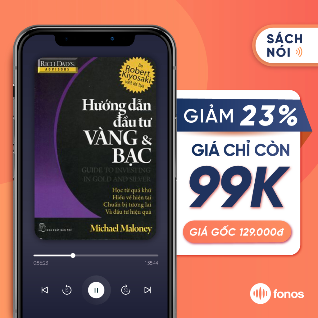Sách nói: Hướng Dẫn Đầu Tư Vàng & Bạc [E-Voucher Fonos]