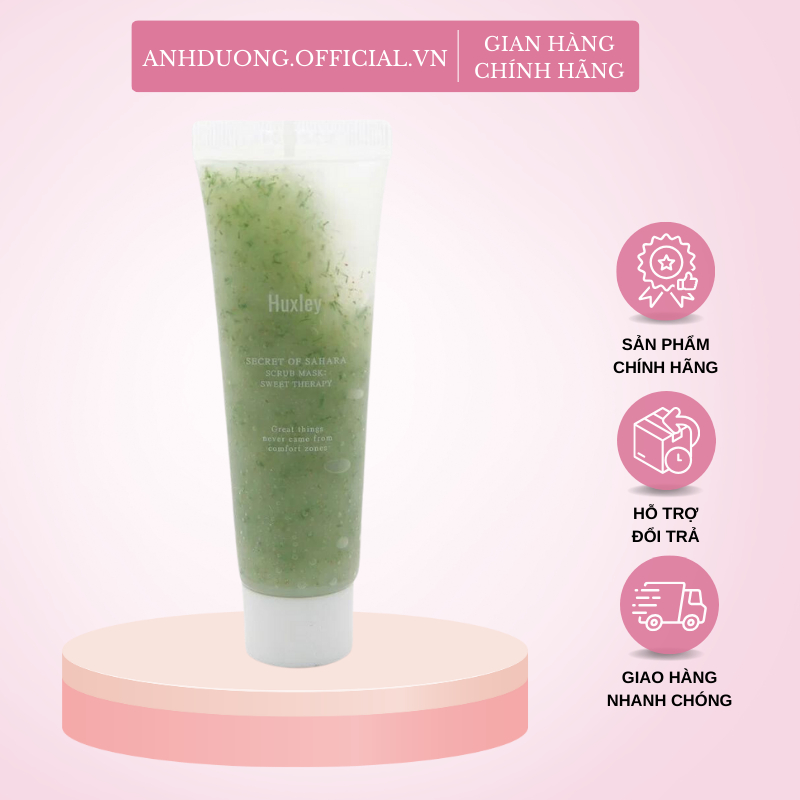 Tẩy tế bào chết HUXLEY MINI SCRUB MASK SWEET THERAPY, - anhduong.official.vn