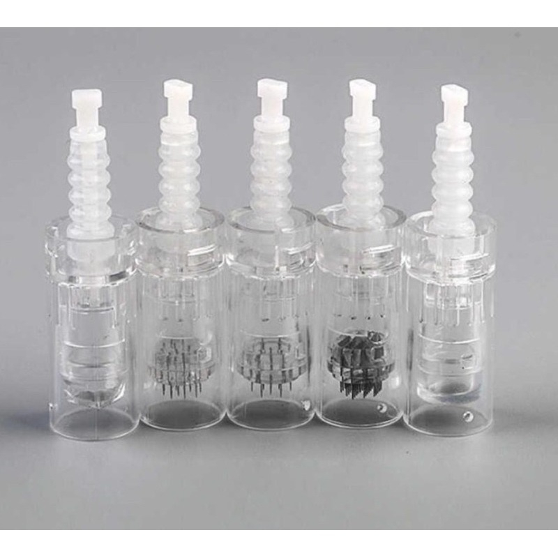 Đầu Phi Kim TRẮNG nano, 36, 12 Hàng Cao Cấp Dùng trong mấy Dr pen Mym kim dùng cho máy phi kim loại 1