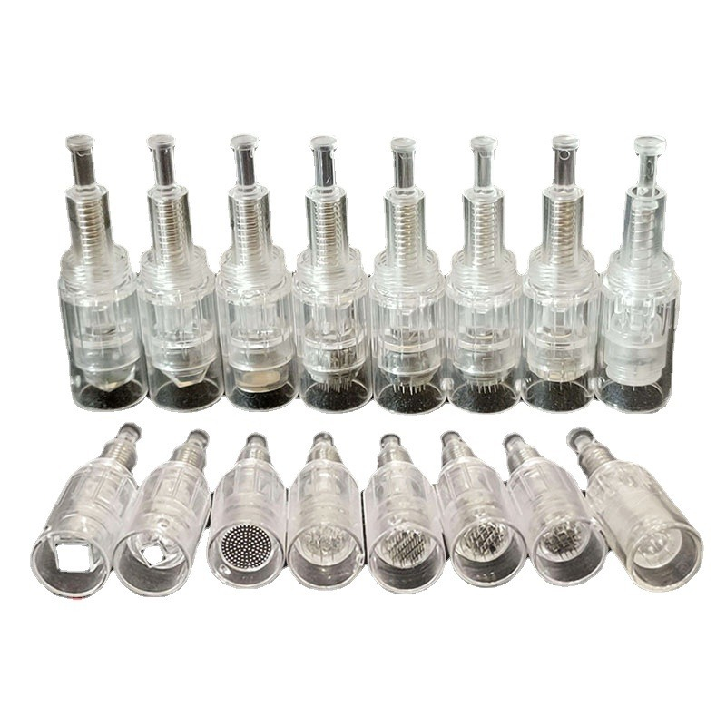 Đầu Phi Kim TRẮNG nano, 36, 12 Hàng Cao Cấp Dùng trong mấy Dr pen Mym kim dùng cho máy phi kim loại 1