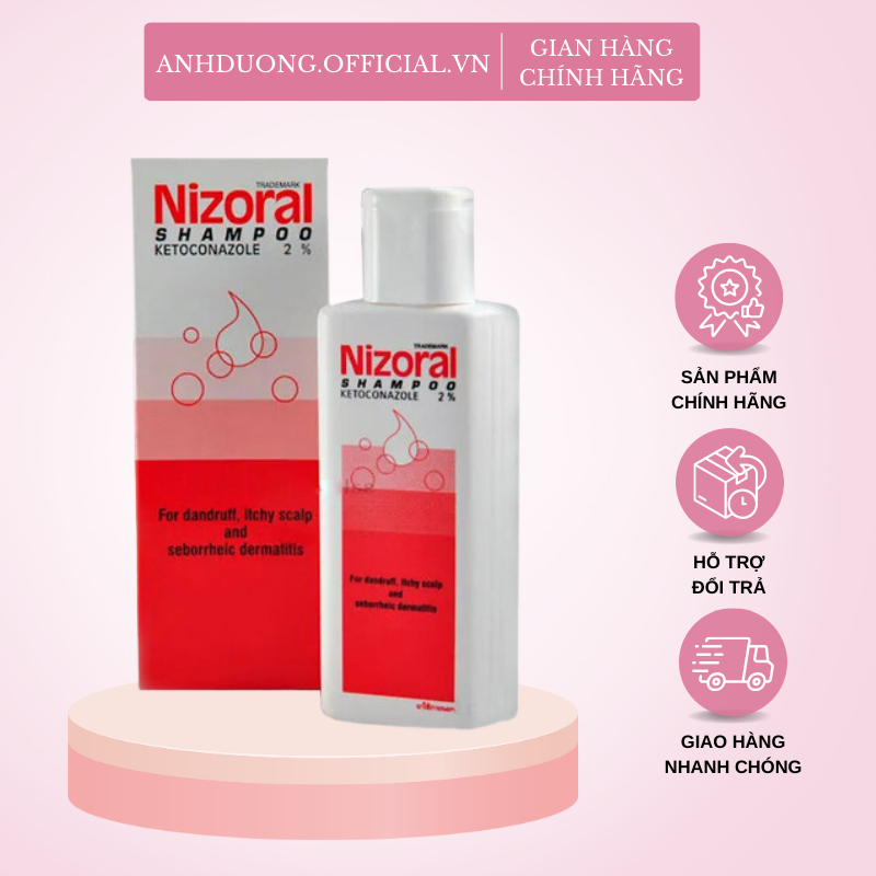 Dầu gội Nizo ral Thái lan chính hãng,ngăn ngừa gàu,nấm ngứa,giúp da đầu khoẻ mạnh dung tích 50ml,100ml,200ml - anhduong.