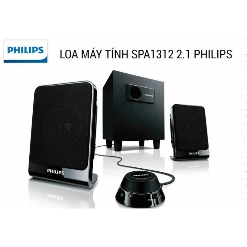 Loa vi tính 2.1 Chính hãng Philips 20W