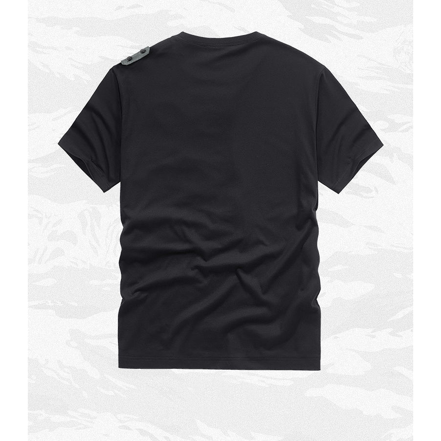 Áo thun, áo phông nam phong cách trẻ trung hip hop trang trí túi khóa kéo độc lạ - Mã H79