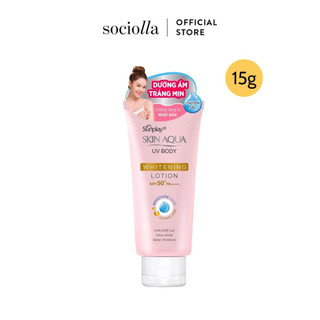  Kem Dưỡng Thể Chống Nắng Sunplay Skin Aqua Whitening Body Lotion 15g