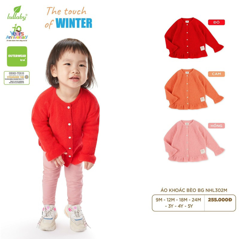 Áo len Lullaby lông thỏ ấm áp